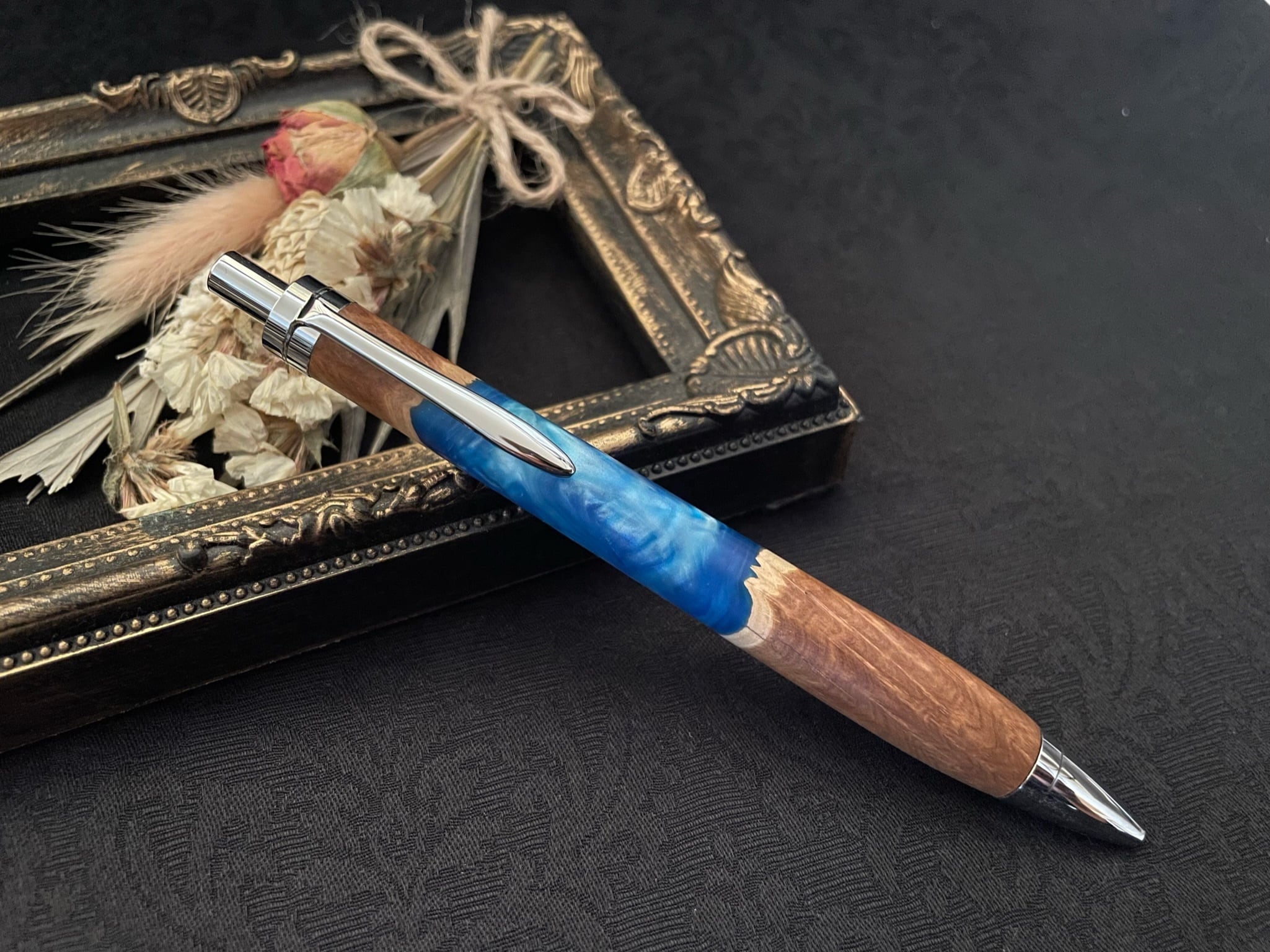 木軸 ペン スタビライズドウッド レジンウッド 木軸ペン - 筆記具