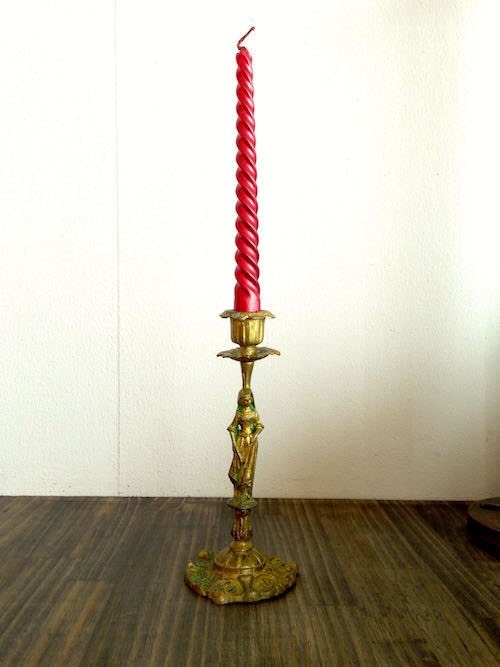 Antique Single Candle Stand #2