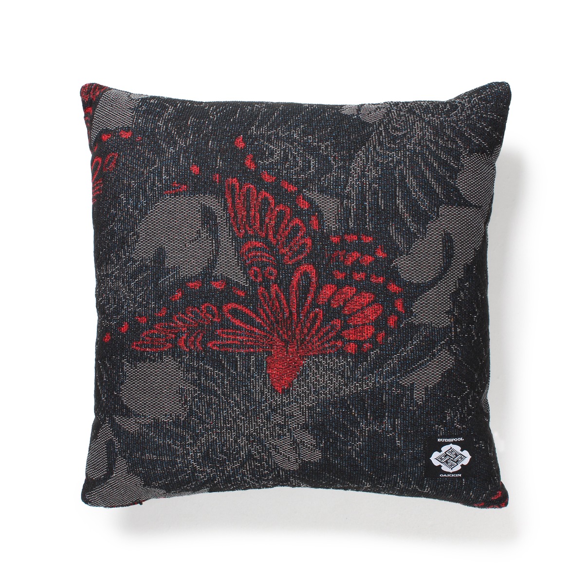 GAKKIN × BUDSPOOL 三艶蝶 JACQUARD CUSHION | APHRODITEGANG HOLDINGS