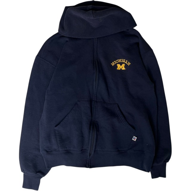 【90's】RUSSELL         フルジップパーカー　XL vintage