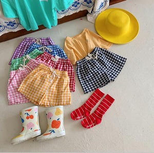 443«一部即納»〖 BOTTOMS 〗ギンガムチェック ショートパンツ 8色展開