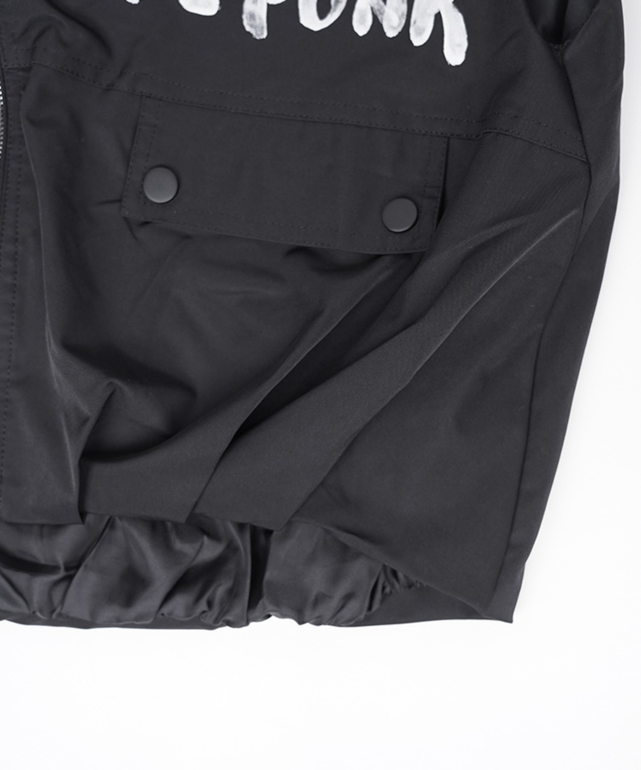 ジップアップペイントカーゴベスト (IVORY) CQ-48027