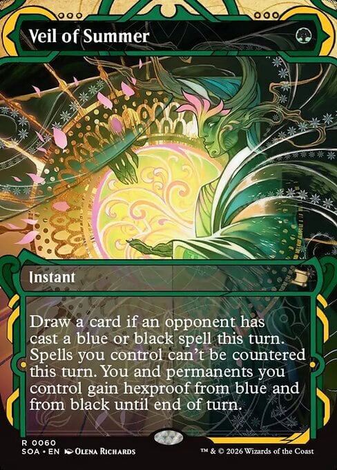 EN)(060)【Foil】夏の帳/Veil of Summer [SOA](NM) | MTG専門店 BellSearch