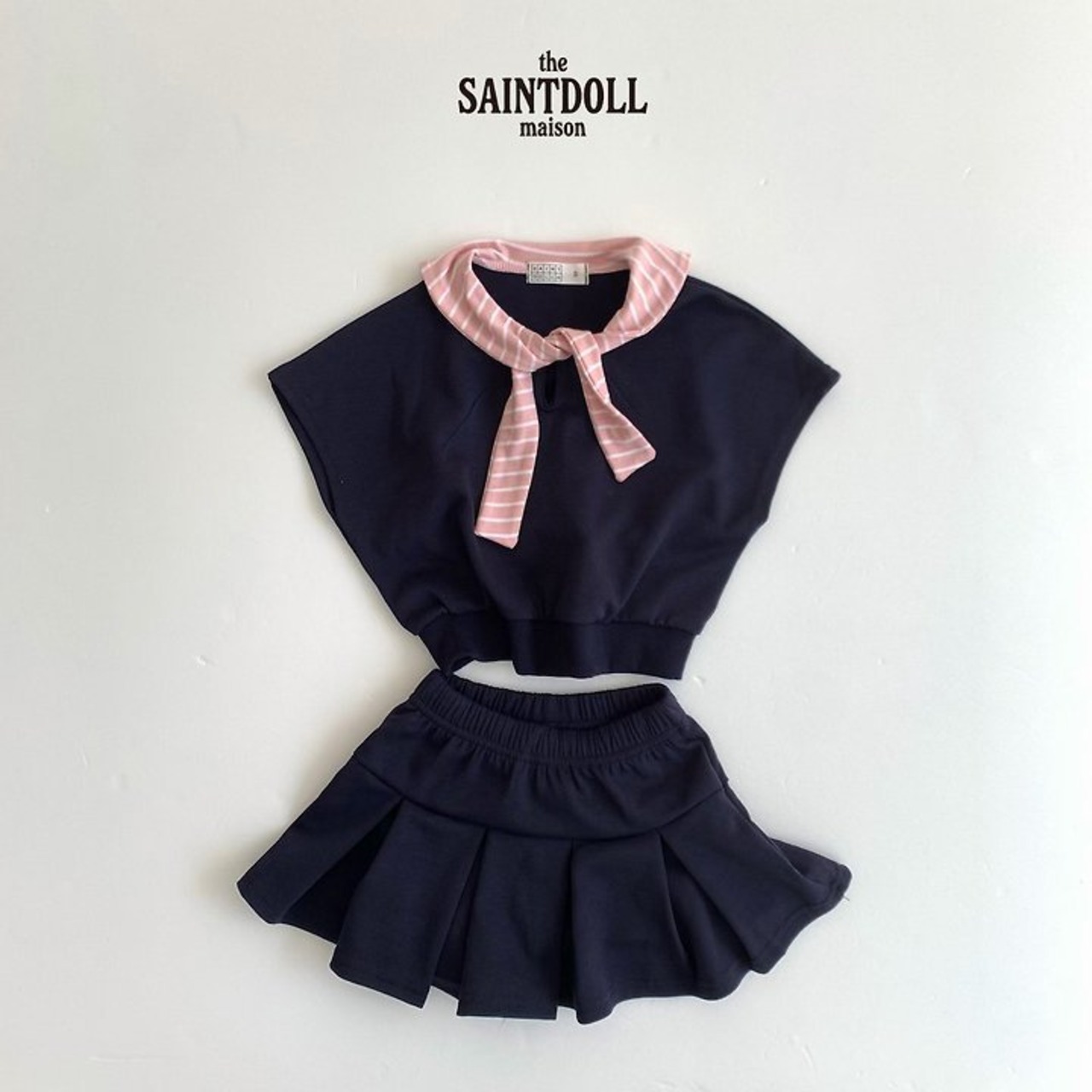 [SAINTDOLL] Pleated Skirt / [세인트돌] 맞주름스커트