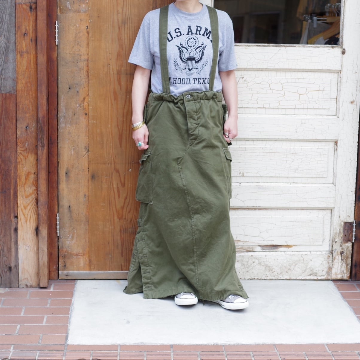 Military Re Make Skirt / ミリタリー リメイク スカート | 古着屋