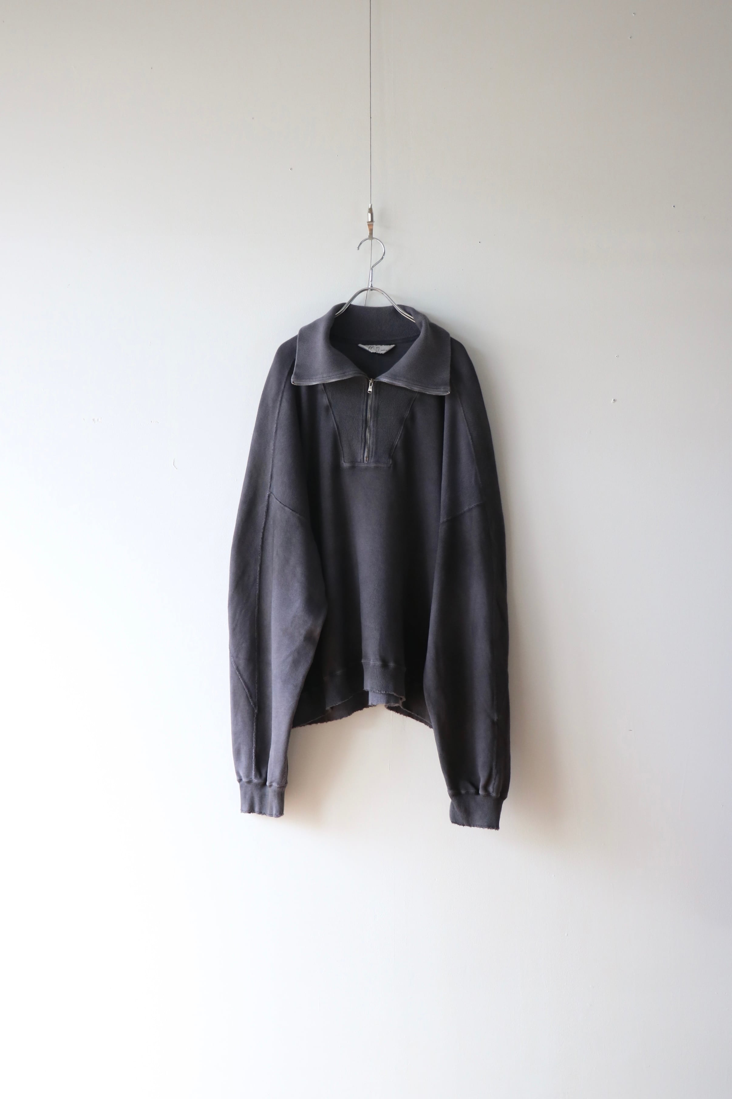 Ancellm - SMOOTH KNIT PULLOVER SHIRT- /ANC-CT120 / アンセルム