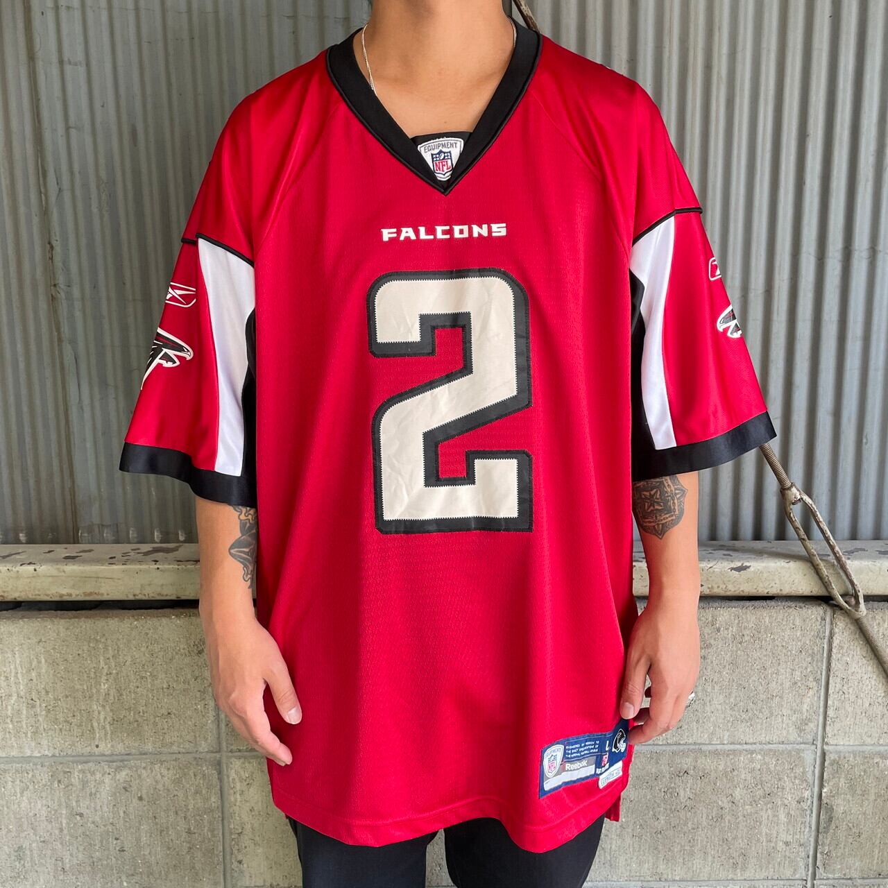 Reebok リーボック NFL アトランタ・ファルコンズ フットボールシャツ 