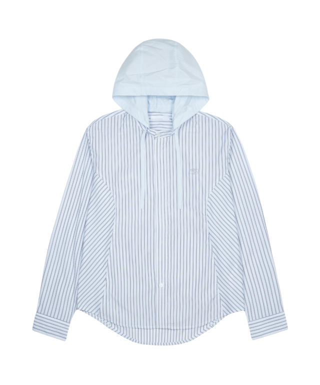 [SAN SAN GEAR] SLANT PANEL SHIRT [WHITE] 正規品 韓国ブランド 韓国通販 韓国代行 韓国ファッション sansan san san sansangear サンサンギア