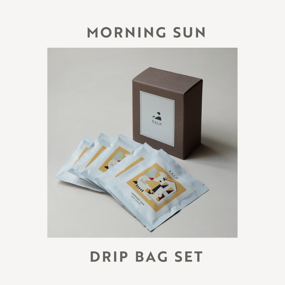 MORNING SUN DRIP BAG SET
