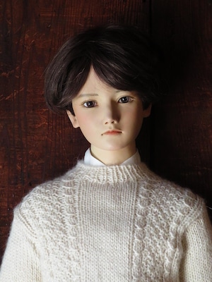 「白いセーターの少年」　吉田美和子/作