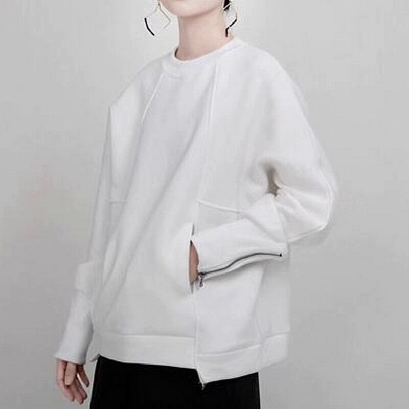 スウェットポケット付きトップス A0158