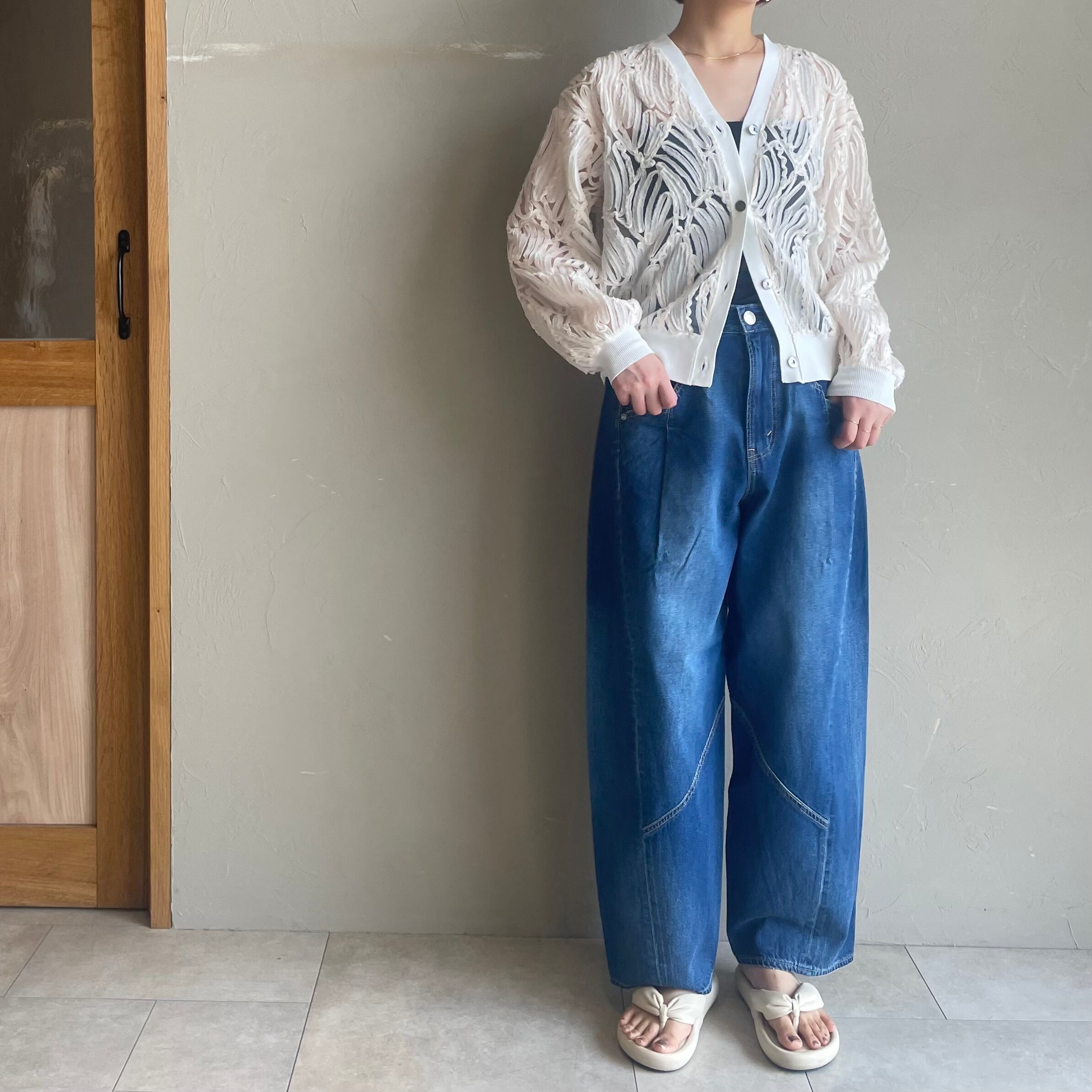 新品未使用！ROSIEE カーディガン ROSIEE シアーニットカーディガン | ALL ITEM | ROOM903 online