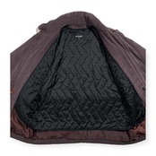 allegri アレグリ 中綿 キルティングライナー付 ハーフ コート ジャケット サイズ L /パープル系 紳士 C-TK83 三陽商会