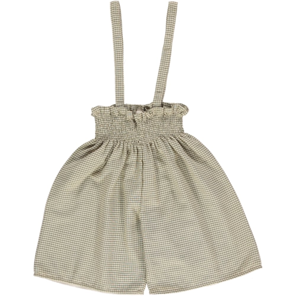 liilu/Smocked Check Culottes