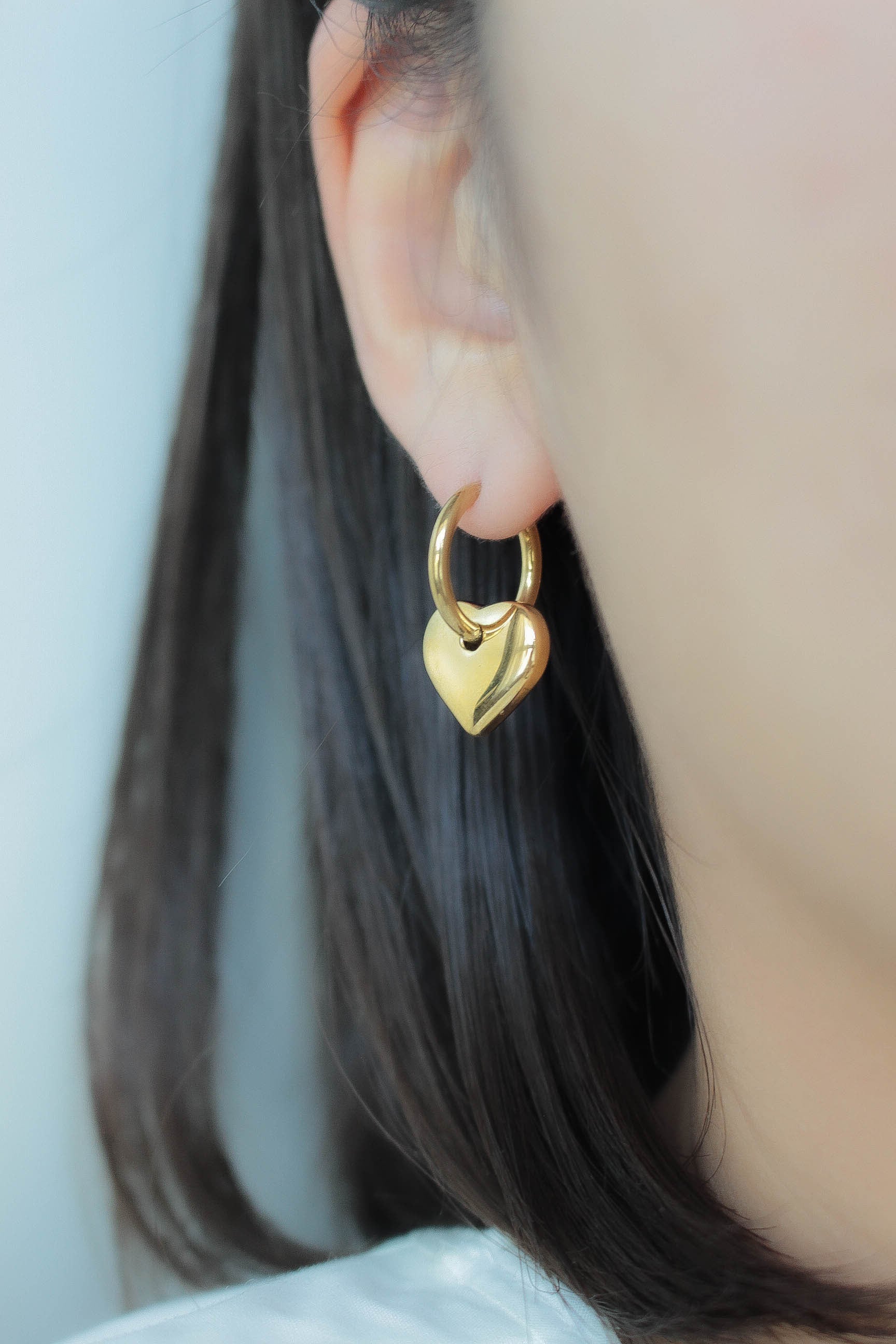 Heart Pendant Pierce