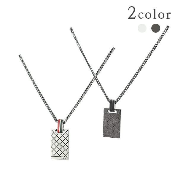 New GUCCI グッチ ネックレス ディアマンテ モチーフ プレート