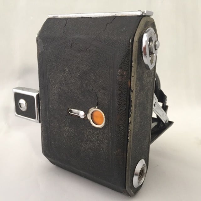 レトロ蛇腹カメラ セミミノルタⅡ改良型 1940年頃 | 路地裏の レトロ蛇腹カメラ セミミノルタⅡ改良型 1940年頃 | 路地裏の