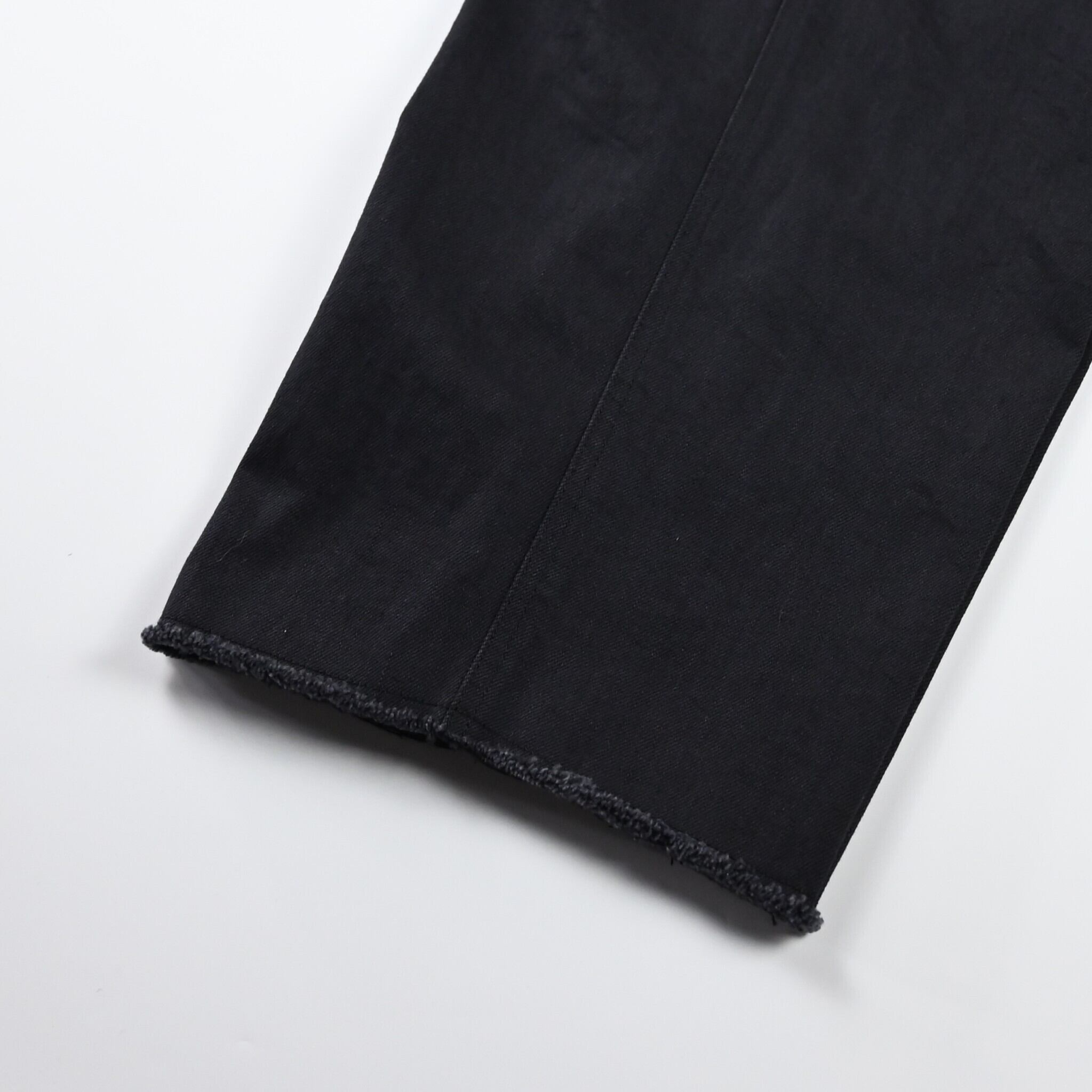 SAYATOMO / 2-Tack Cutoff Wide Denim Pants | GANKO