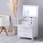 【offucia】オフーキア 大容量コスメワゴン(組立品)