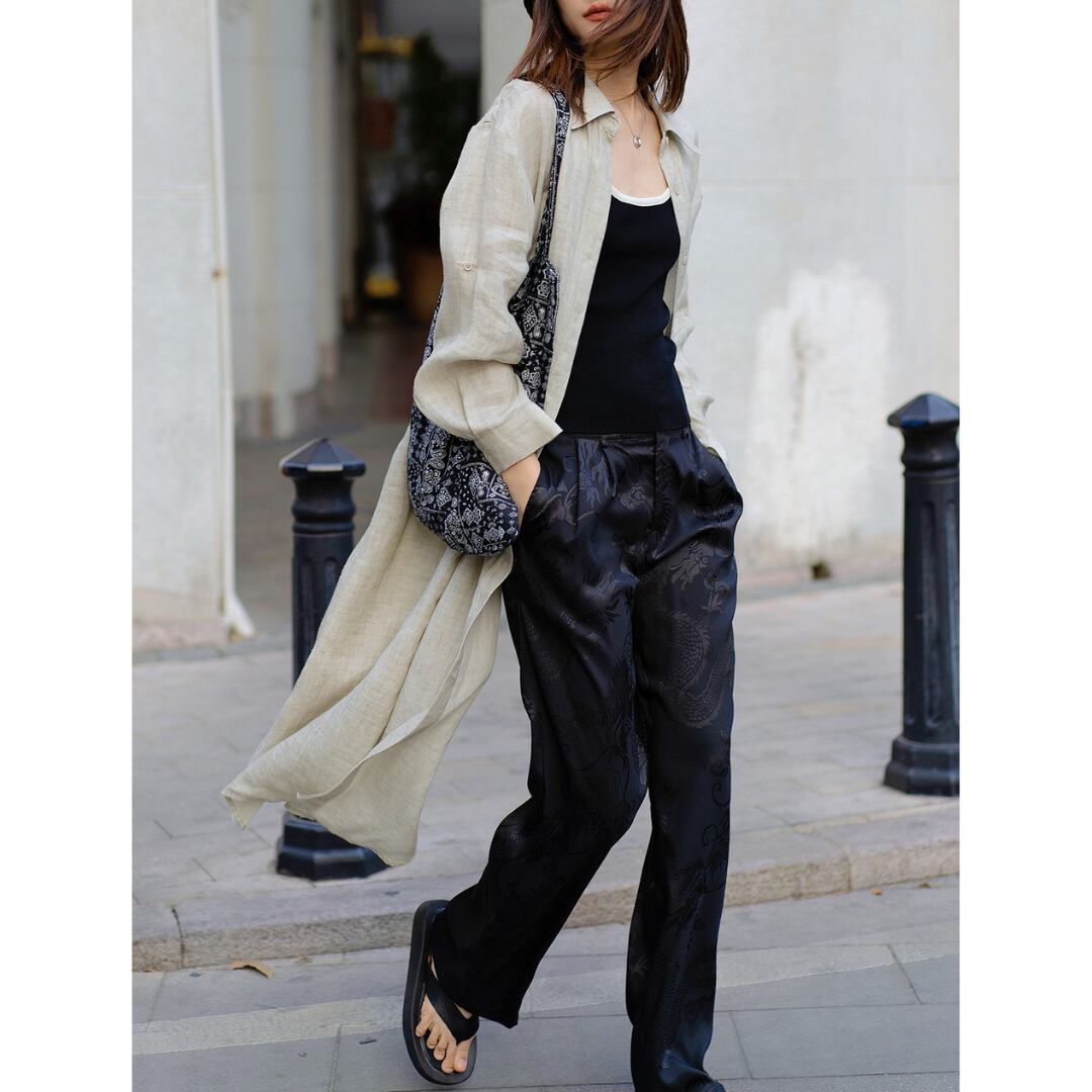 thin lightweight long sleeved top