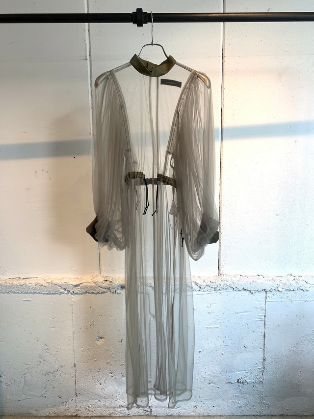 SHIROMA   tulle one-piece