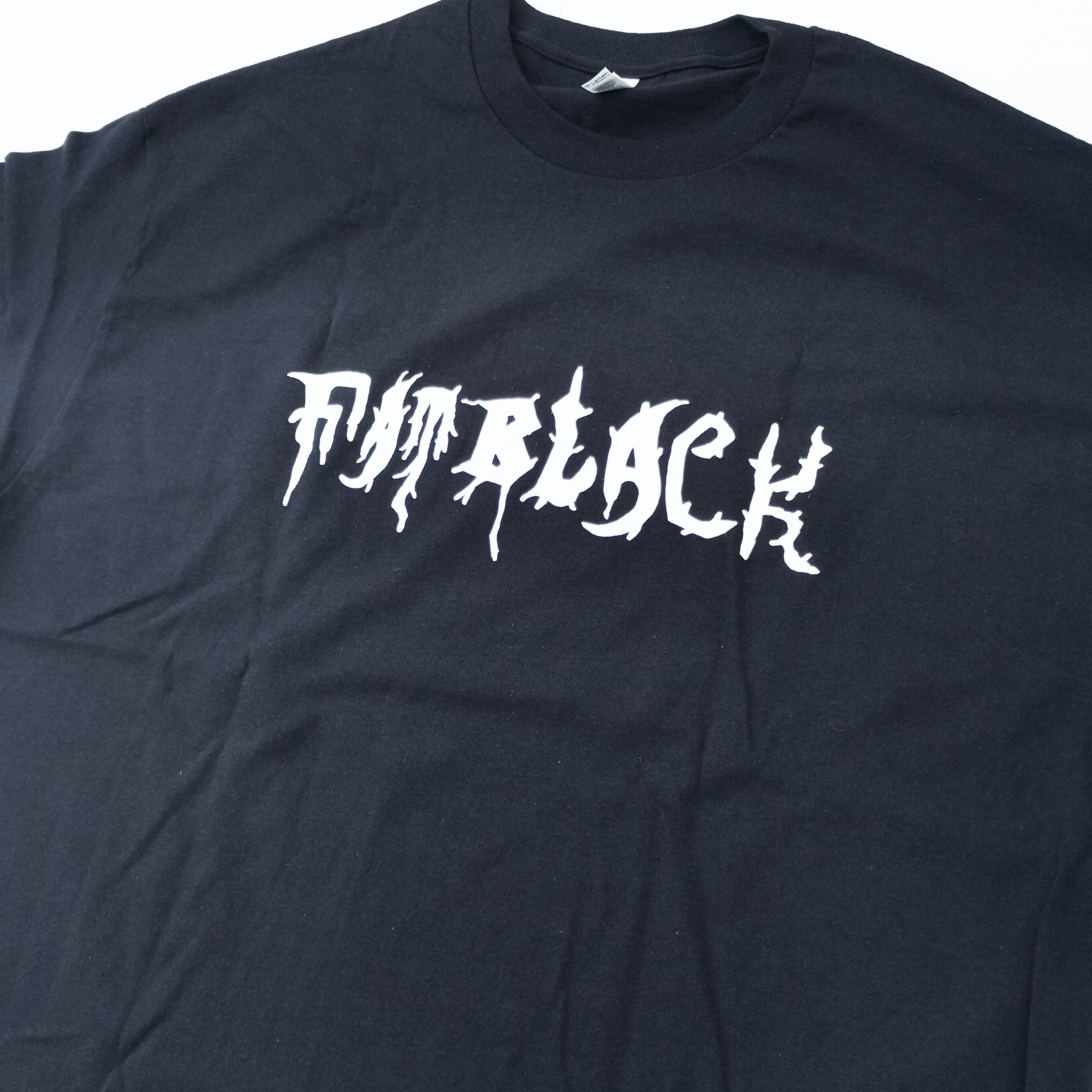 FATBLACK CROSS BANDANA TEE XL