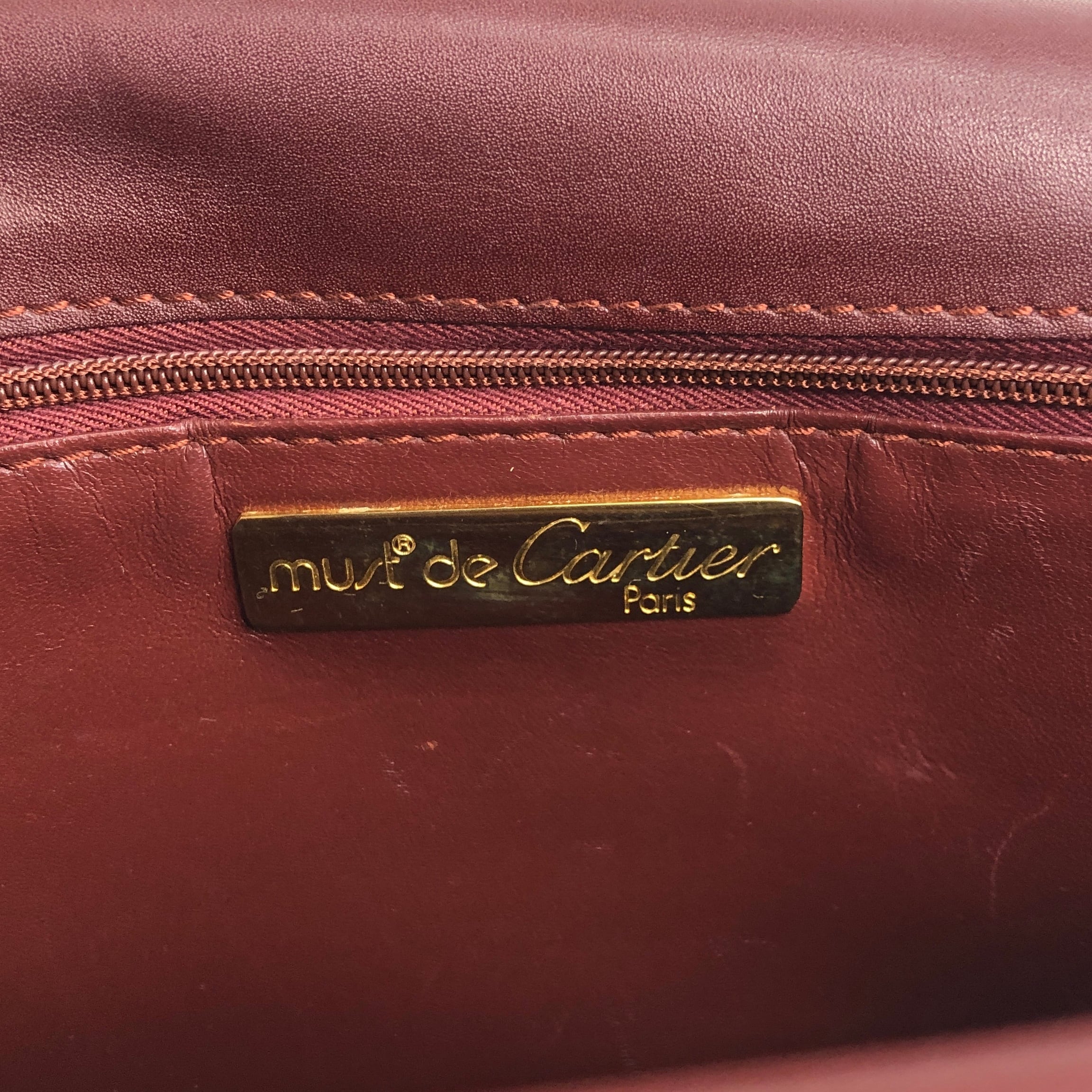 Cartier カルティエ マストライン ショルダーバッグ ボルドー Cartier カルティエ マストライン ショルダーバッグ ボルドー
