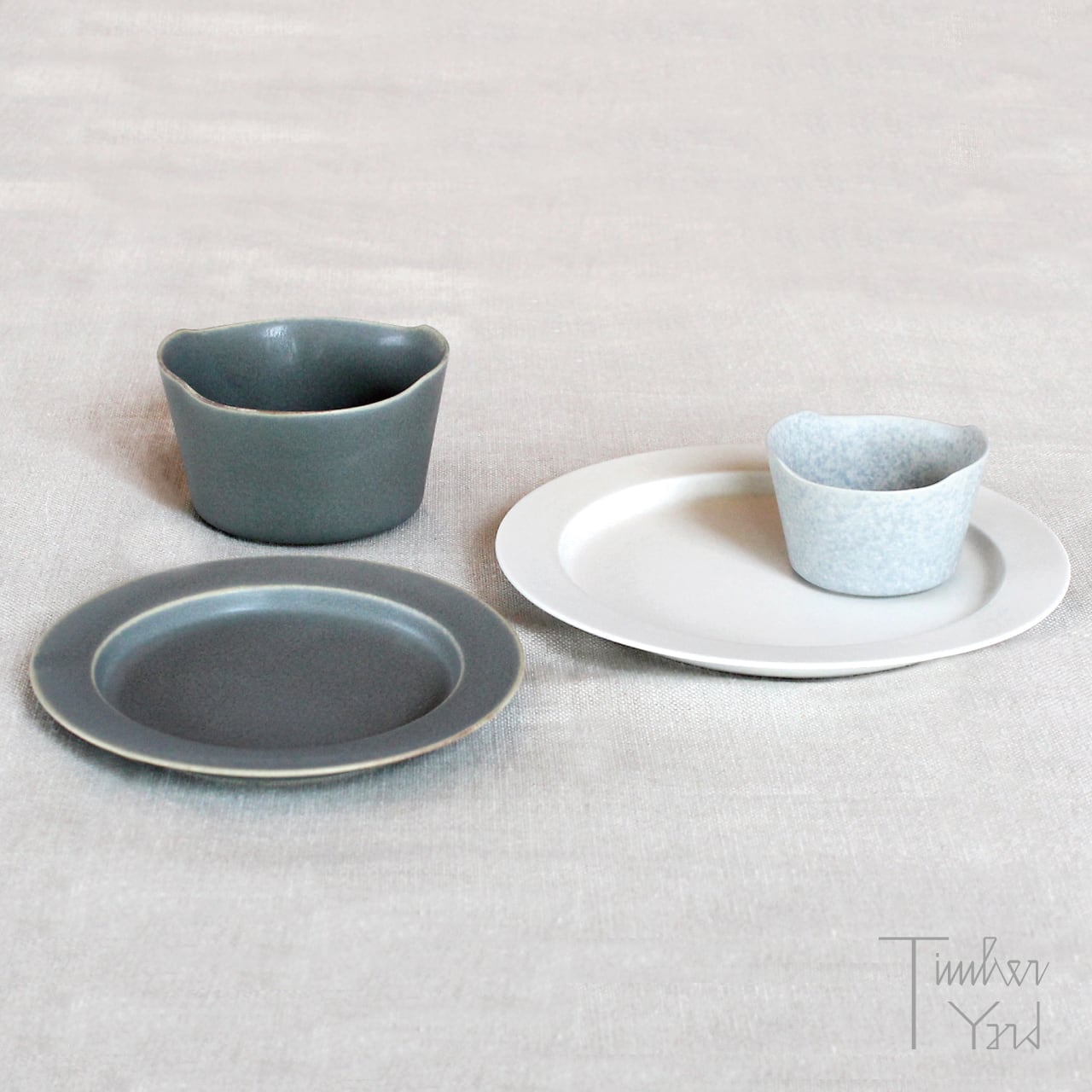 イイホシユミコunjour アンジュール　matin plate L yumiko iihoshi porcelain （イイホシユミコ） / unjour （アン