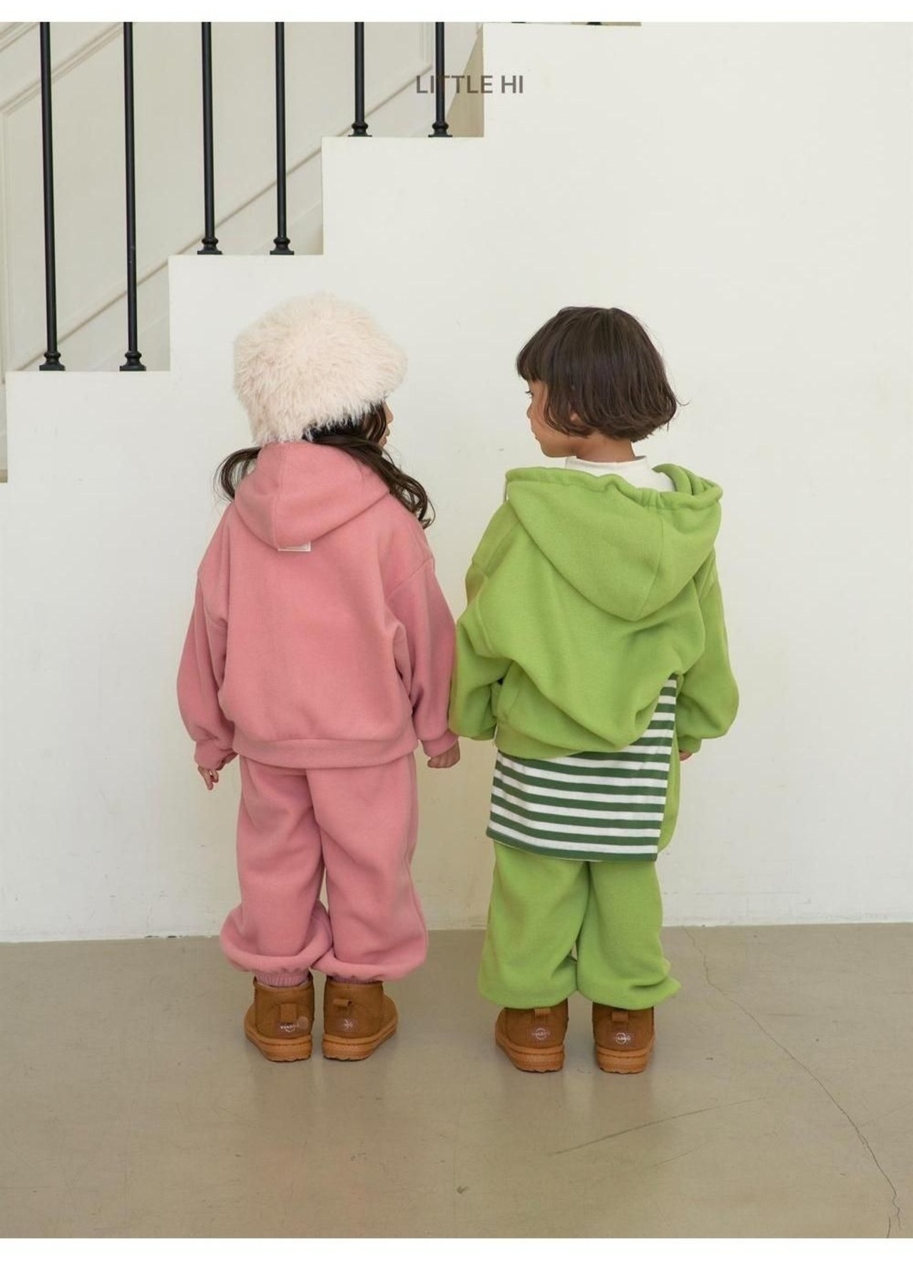 〖取寄〗韓国子供服 / 26winter / Little Hi / ふわふわジョガーパンツ / キッズ *XS~XL*