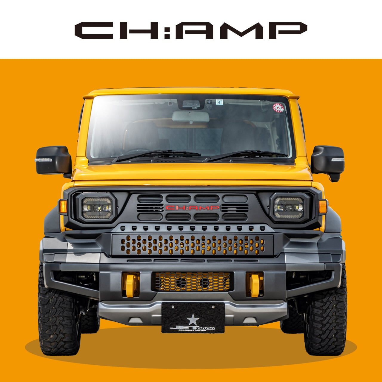 シエラ&ノマド・純正ハロゲン車用】CH:AMPフェイスキット(未塗装