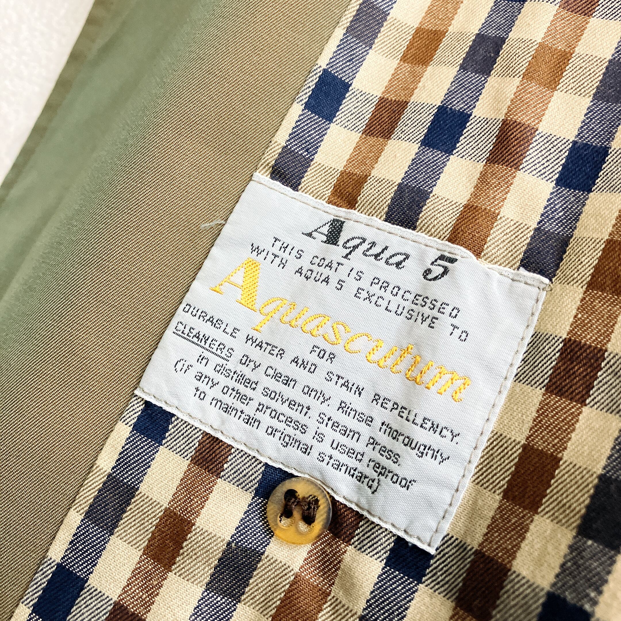 はっ水】【大きいサイズ】Aquascutum アクアスキュータム☆玉虫 クラブ