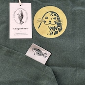 【フィンランド自然保護協会】エリック・ブルーン アザラシロゴ トートバッグ グリーン