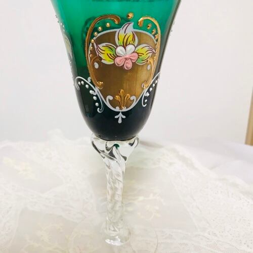 フンメル人形ワイングラス　全6点セット フンメル人形ワイングラス全6点セット