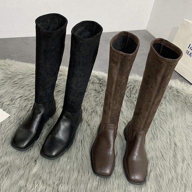 ブーツオータムウィンター薄手スウェード 靴 シューズ 秋物 冬物 部族の婦人靴98213480170