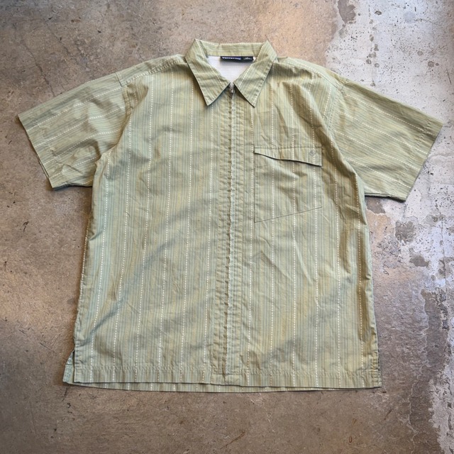 ④PATAGONIA RHYTHM SIDEBURN SHIRT GREEN 2003