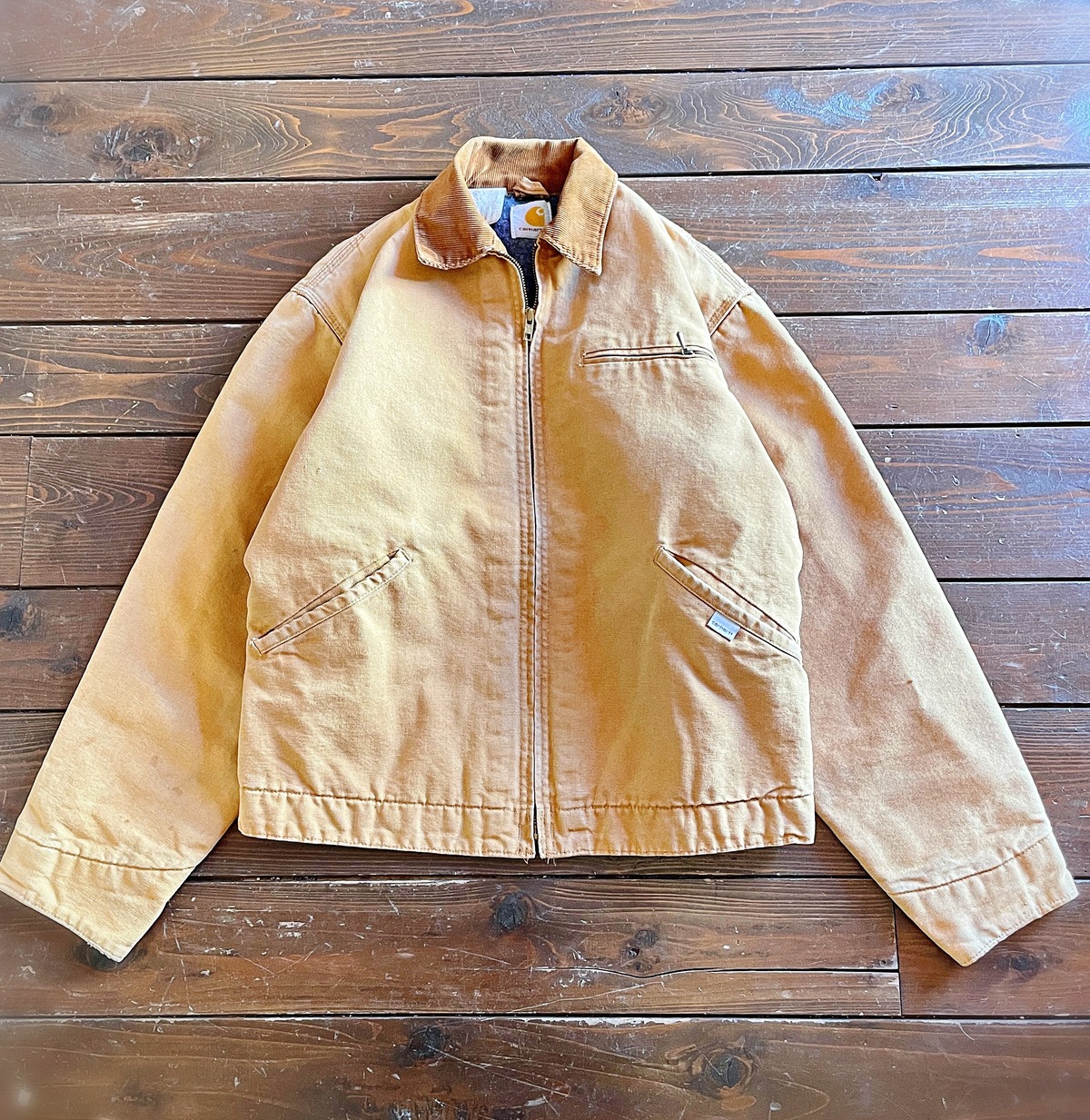 80s Carhartt 〝 detroit jacket 〟Made in USA Union ticket | Rassic