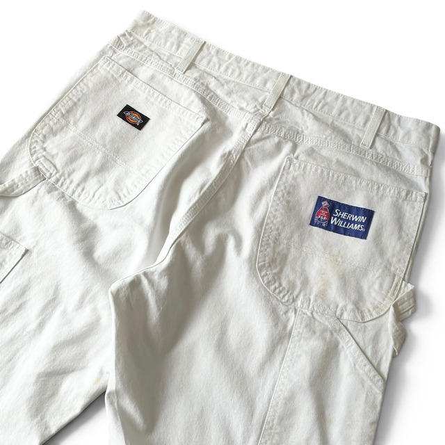 ［雰囲気抜群］Dickies × Sherwin Williams ホワイト ペインターパンツ ディッキーズ