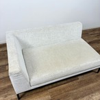 Cassina ixc. GRAB home 2人掛けソファ オットマンセット 右ひじ掛けアーム デザイナーズ家具 モダン ファブリック ベージュ系【中古】【350サイズ】