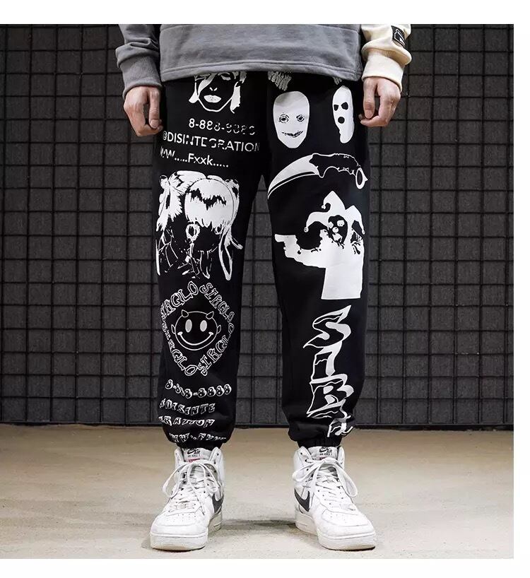 落書きスウェットパンツ】 | TEXT BOOK インポート ショップ
