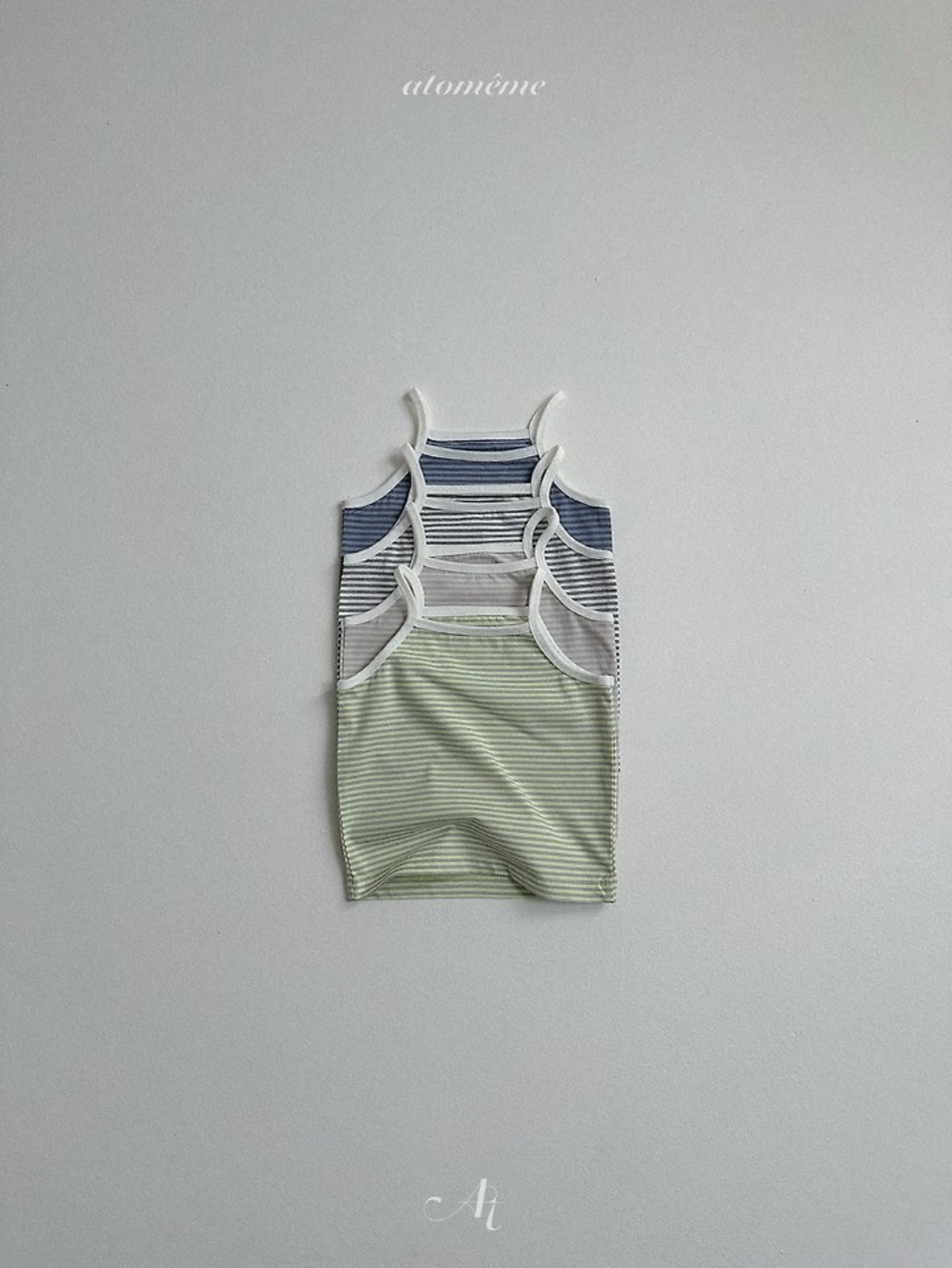 【取寄/韓国直送】atomeme 26/SM ベンストライプキャミソール ｜夏服｜韓国子供服