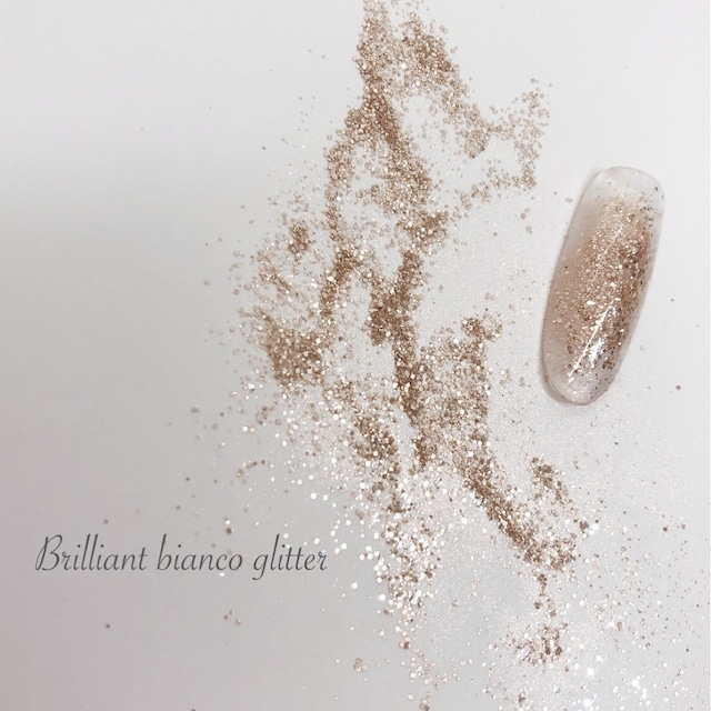 Brilliant bianco glitter