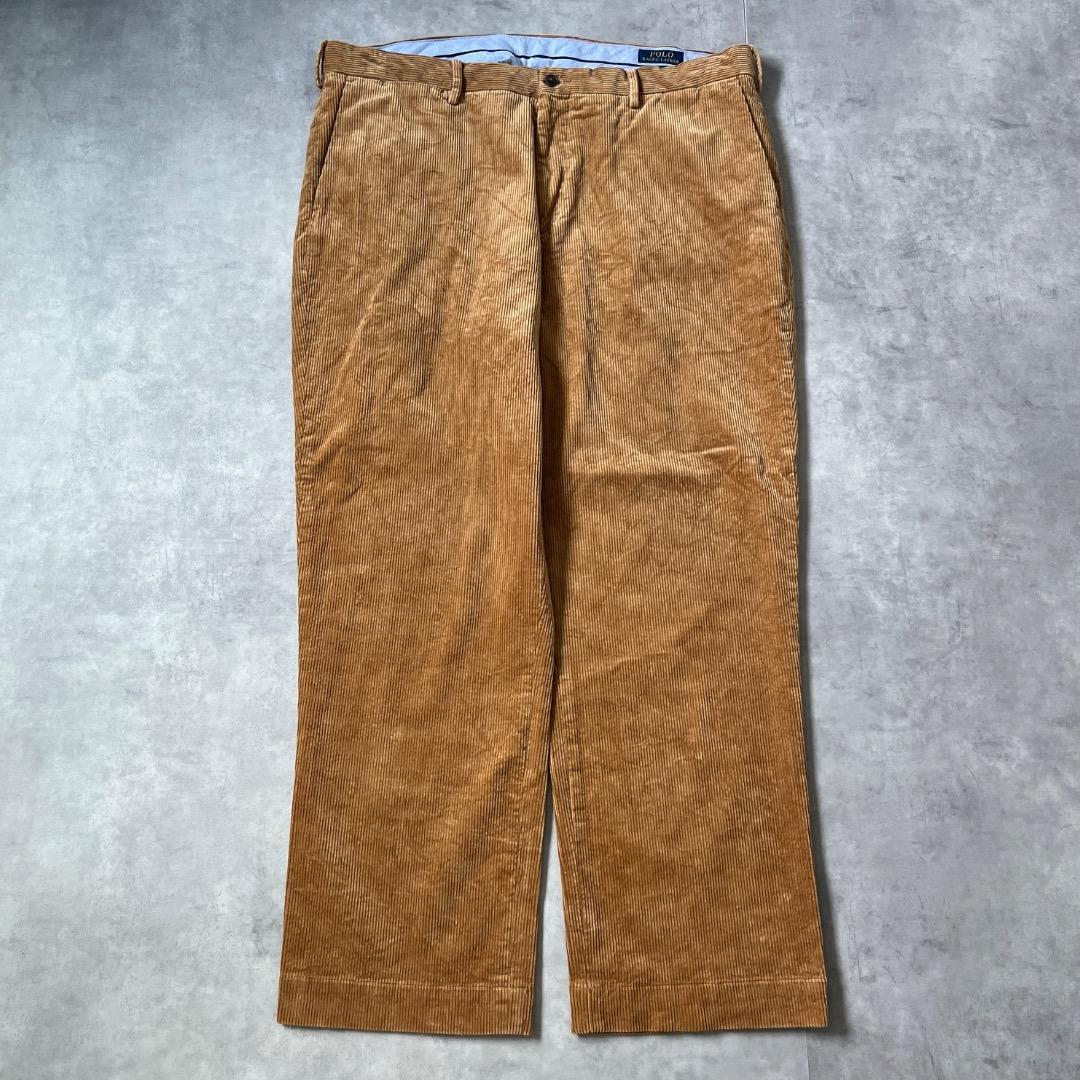 ポロラルフローレン W38 コーデュロイ ポロチノ ボトム 古着 茶 17062