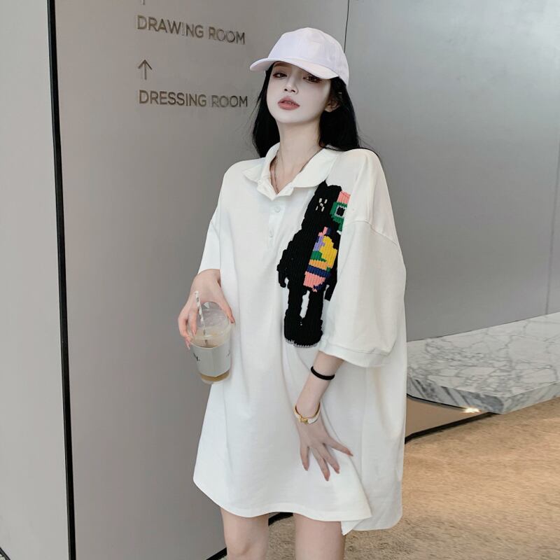 ホワイトTシャツ サマールーズ 夏物 スーパーモール23648856908