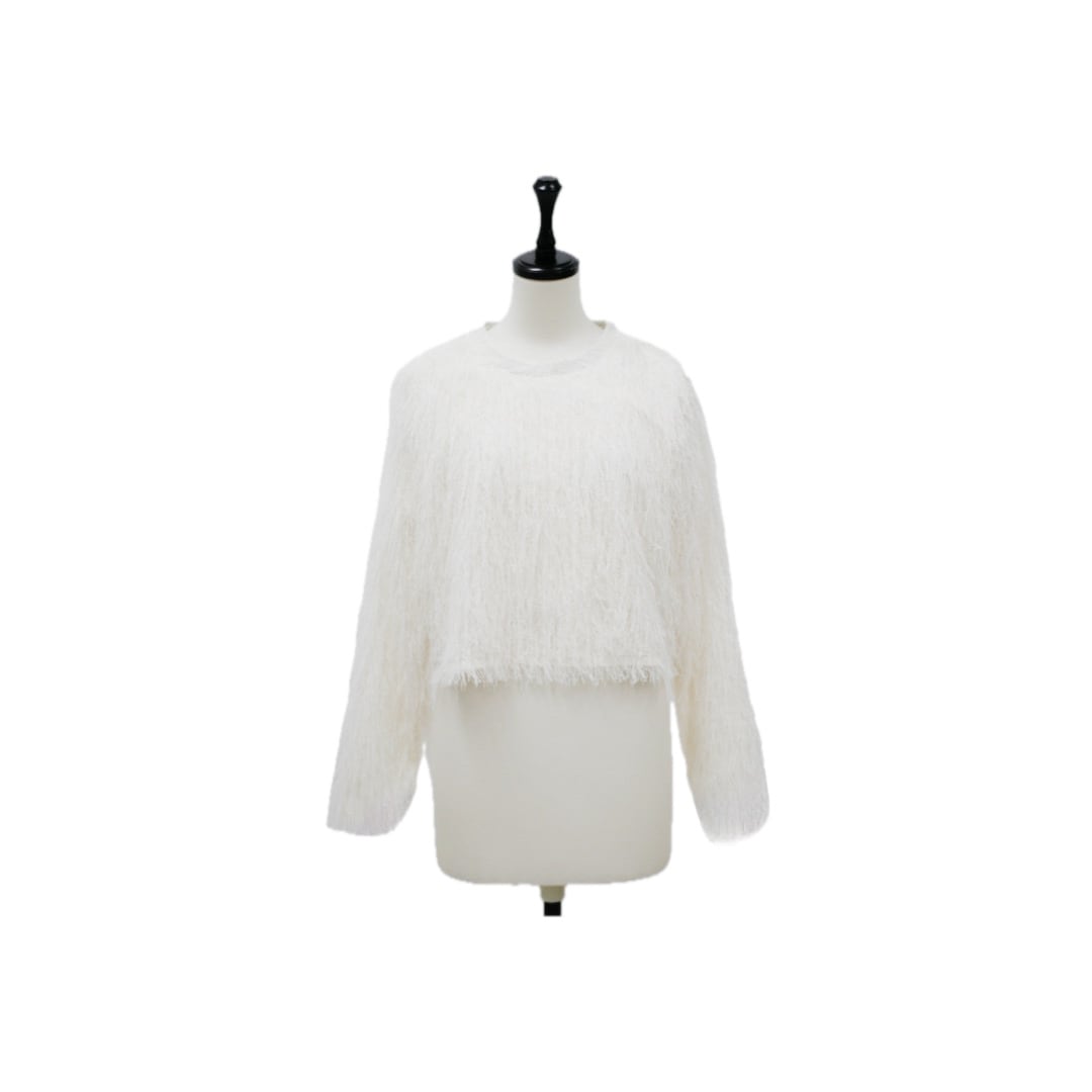Shaggy fringe design tops