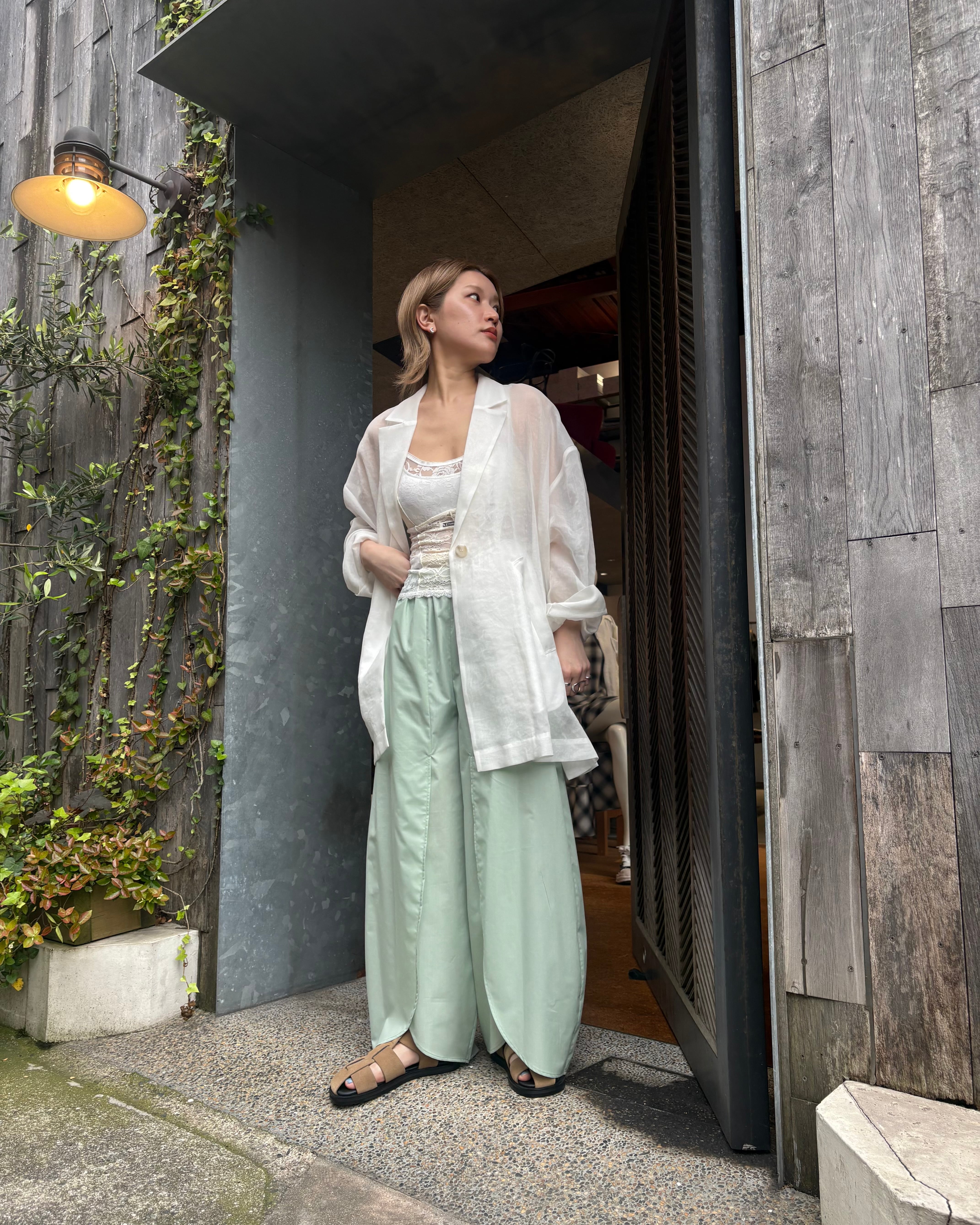26SS】nagonstans ナゴンスタンス / パンツ / circle pants | TRENT online