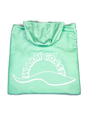 Microfiber Surf Poncho "Light green"【在庫限り】［発送予定：入金確認後1週間以内］