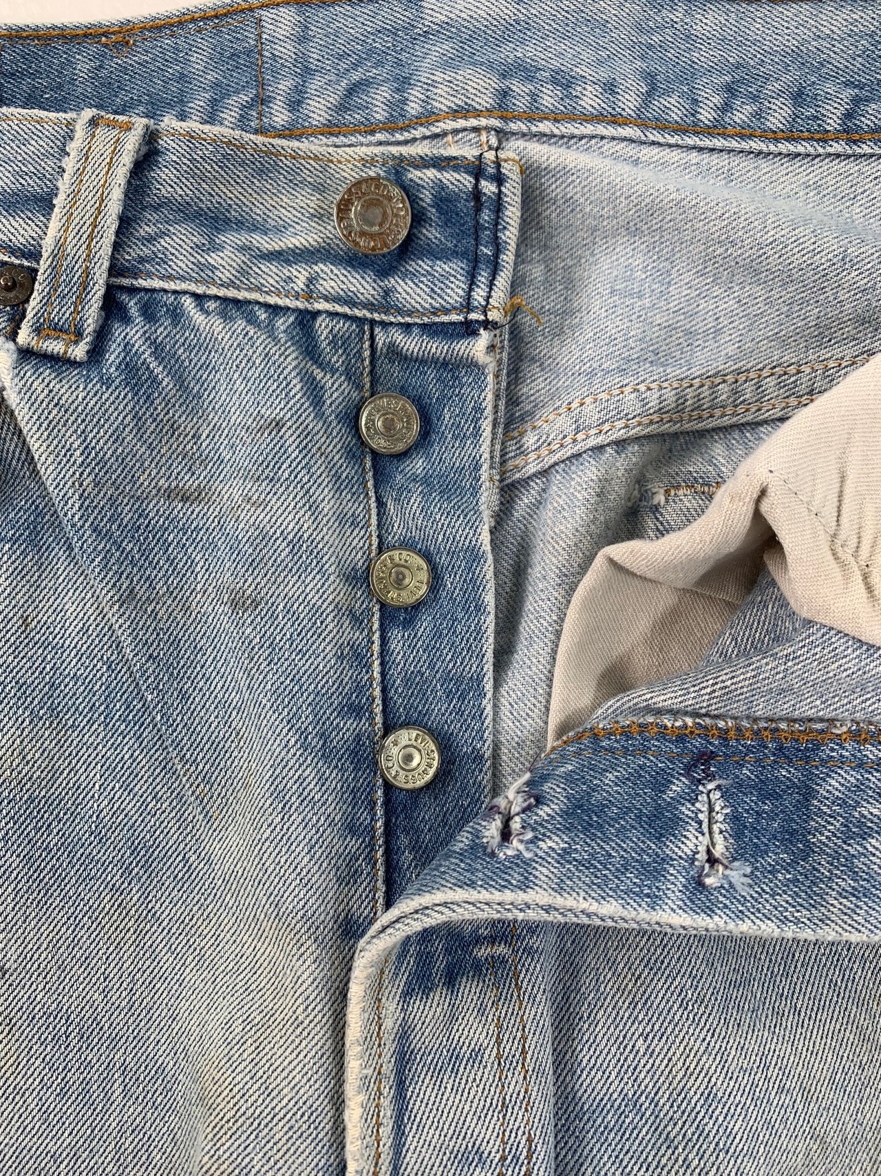 M-173 リーバイス Levis501 レギュラー 古着 1990年代米国製刻印553  W82cm(ぐるり)L79cm(股下)#copri