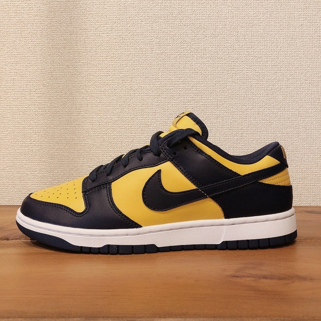 NIKE DUNK LOW RETRO MICHIGAN ミシガン 紺 黄