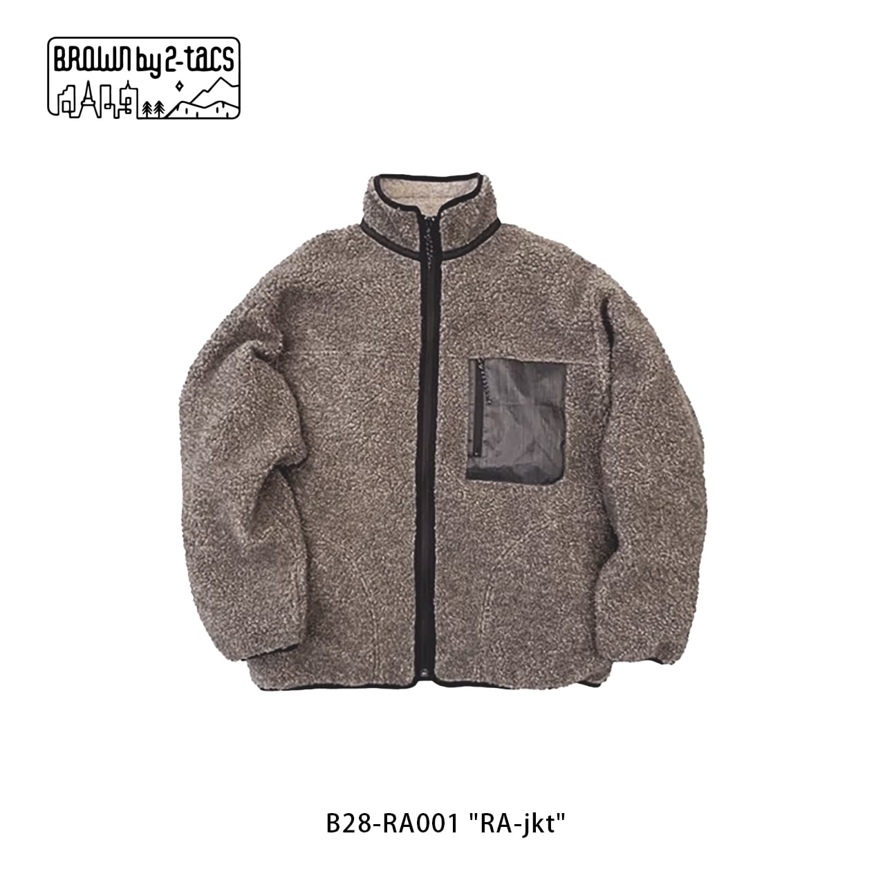 BROWN by 2-tacs B28-RA001 "RA-jkt"