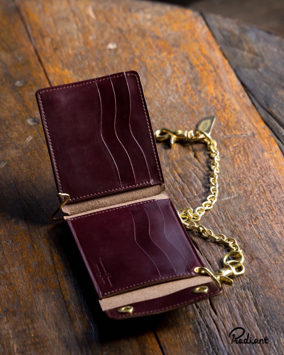 money clip / RW-09 Chromexcel 「Burgundy」【数量限定】 | radiant